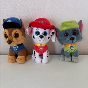PAW PATROL 3 Plush Dog Toy Set